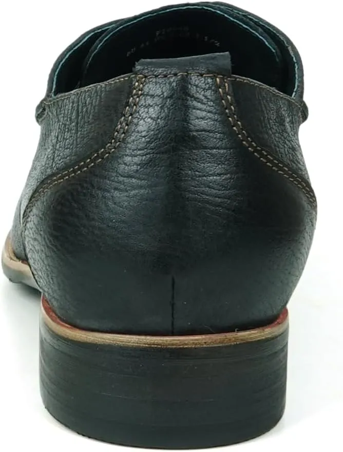 FI-9048 Genuine Leather Lace Up
