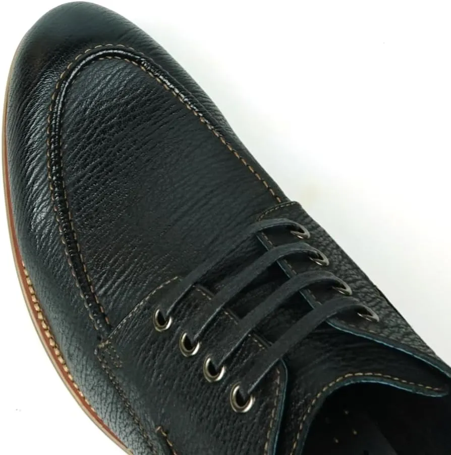 FI-9048 Genuine Leather Lace Up