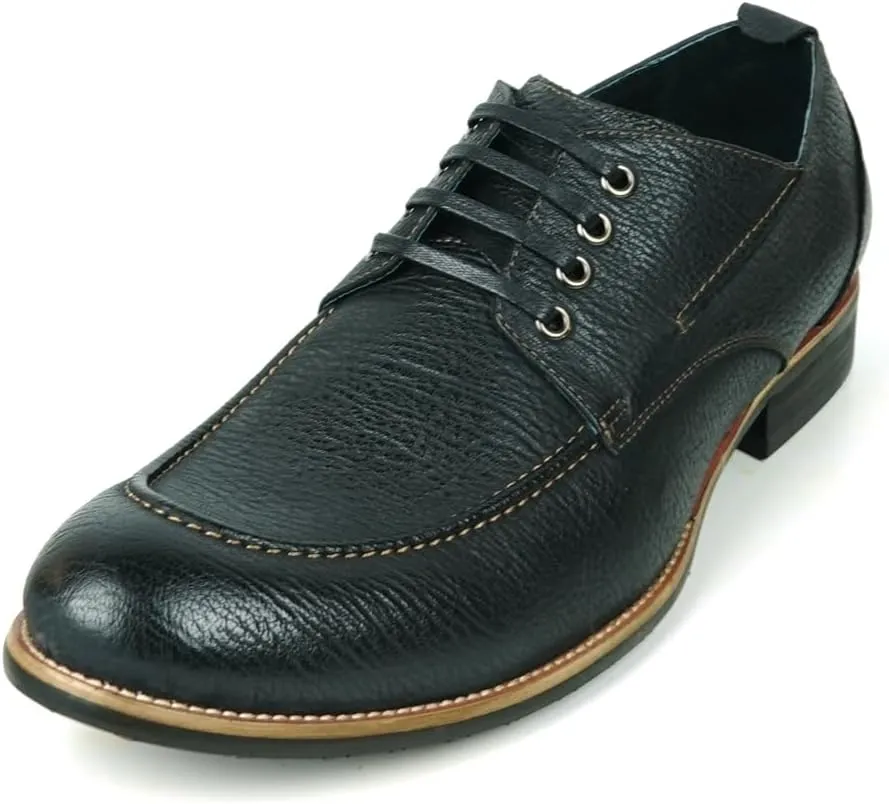 FI-9048 Genuine Leather Lace Up