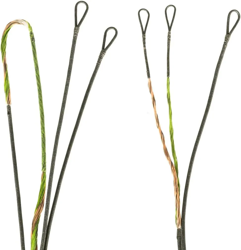 Firststring Premium String Kit Green/Brown Hoyt Powermax #2 Cam