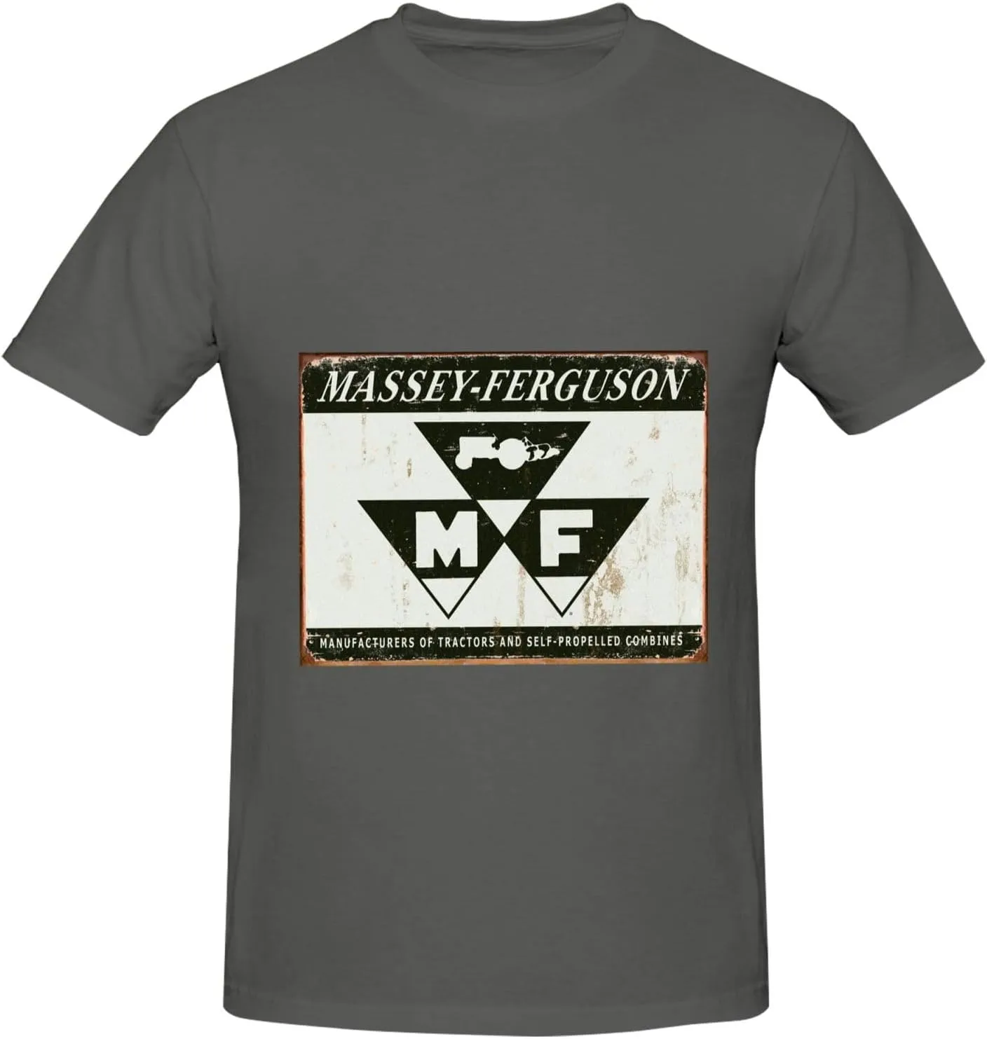 Flag of Massey Ferguson Tractors Men's Short Sleeve Tees, Moisture Wicking, Odor Protection T-Shirt