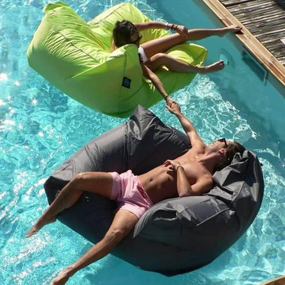 Floating Bean Bag For Pool( No Fillers),Water Play Lounge Chair,Floating Sun Chair,Pool Swimming Floating Bean Bag Lounger Cover No Filler Waterproof Pillow Sofa Bed Chaise Lounge Recliner(Red)