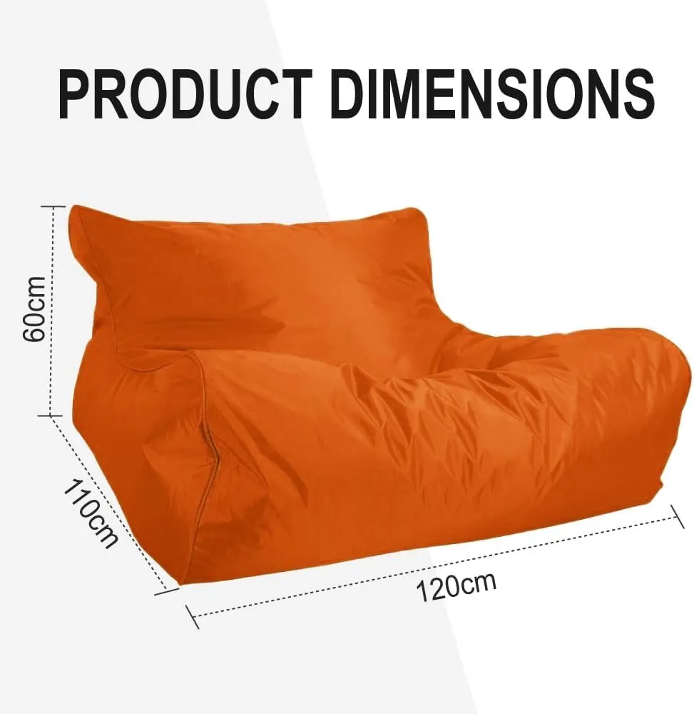 Floating Bean Bag For Pool( No Fillers),Water Play Lounge Chair,Floating Sun Chair,Pool Swimming Floating Bean Bag Lounger Cover No Filler Waterproof Pillow Sofa Bed Chaise Lounge Recliner(Red)