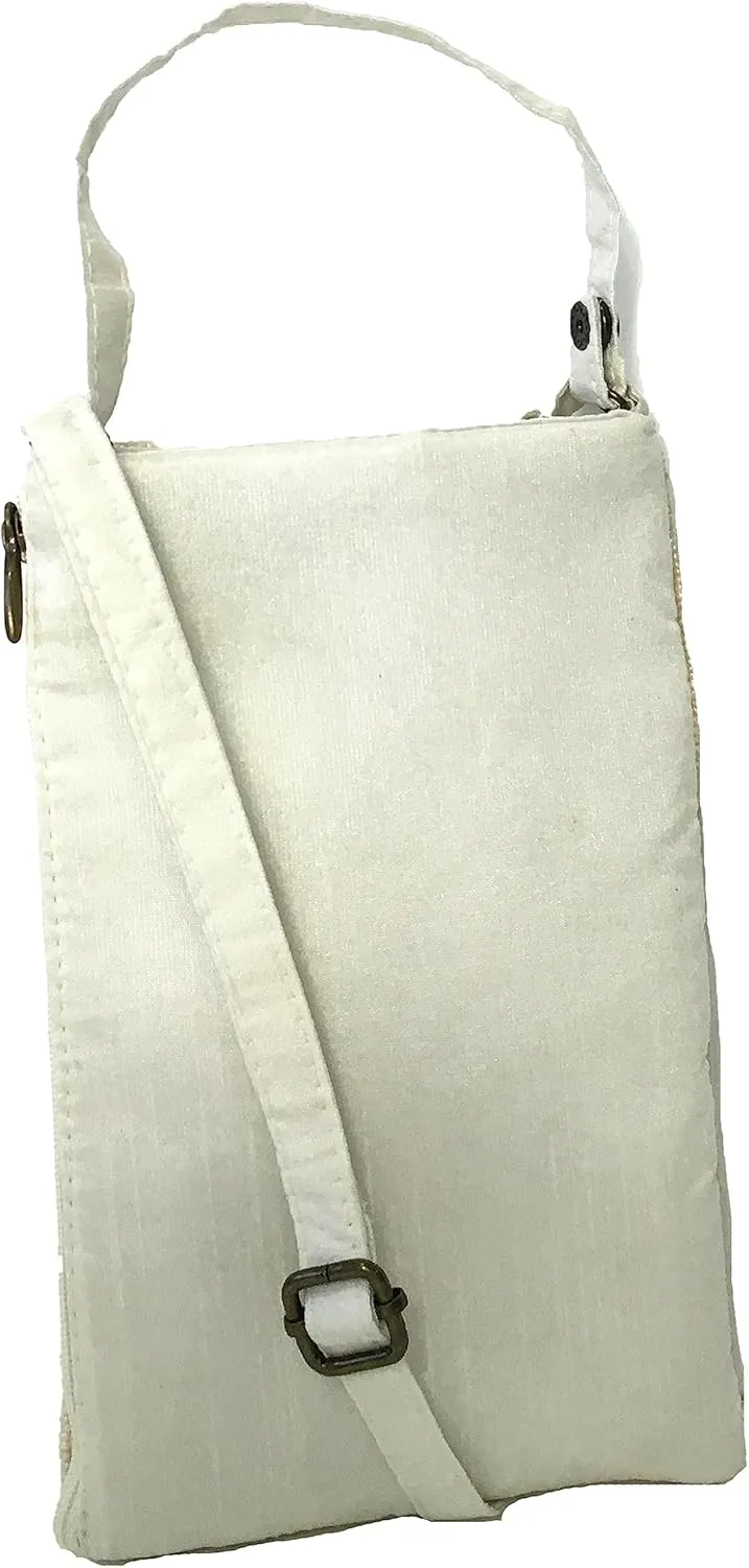 Floral Club Bag Beaded Phone Crossbody, Multi