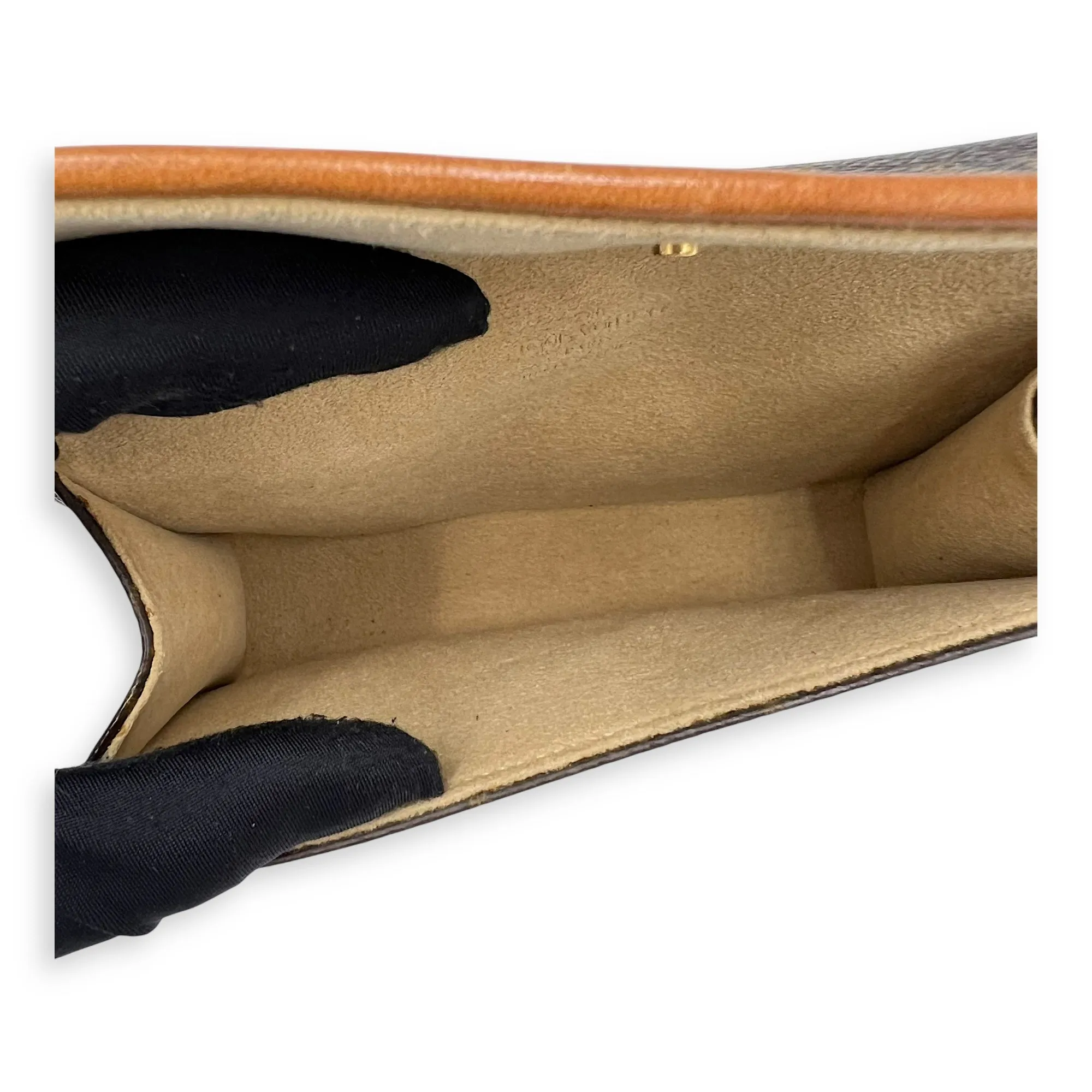 Florentine Belt Bag Brown in Monogram Coated Canvas, Gold hardware