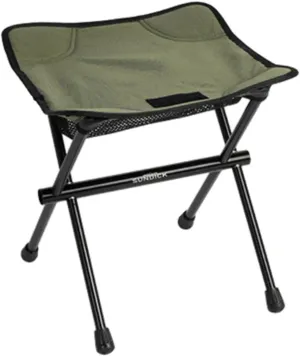 Folding Camping Stool Collapsible Stool Picnic Chair Lightweight Foot Stool Saddle Chair Fishing Chair for Traveling BBQ Lawn, Green