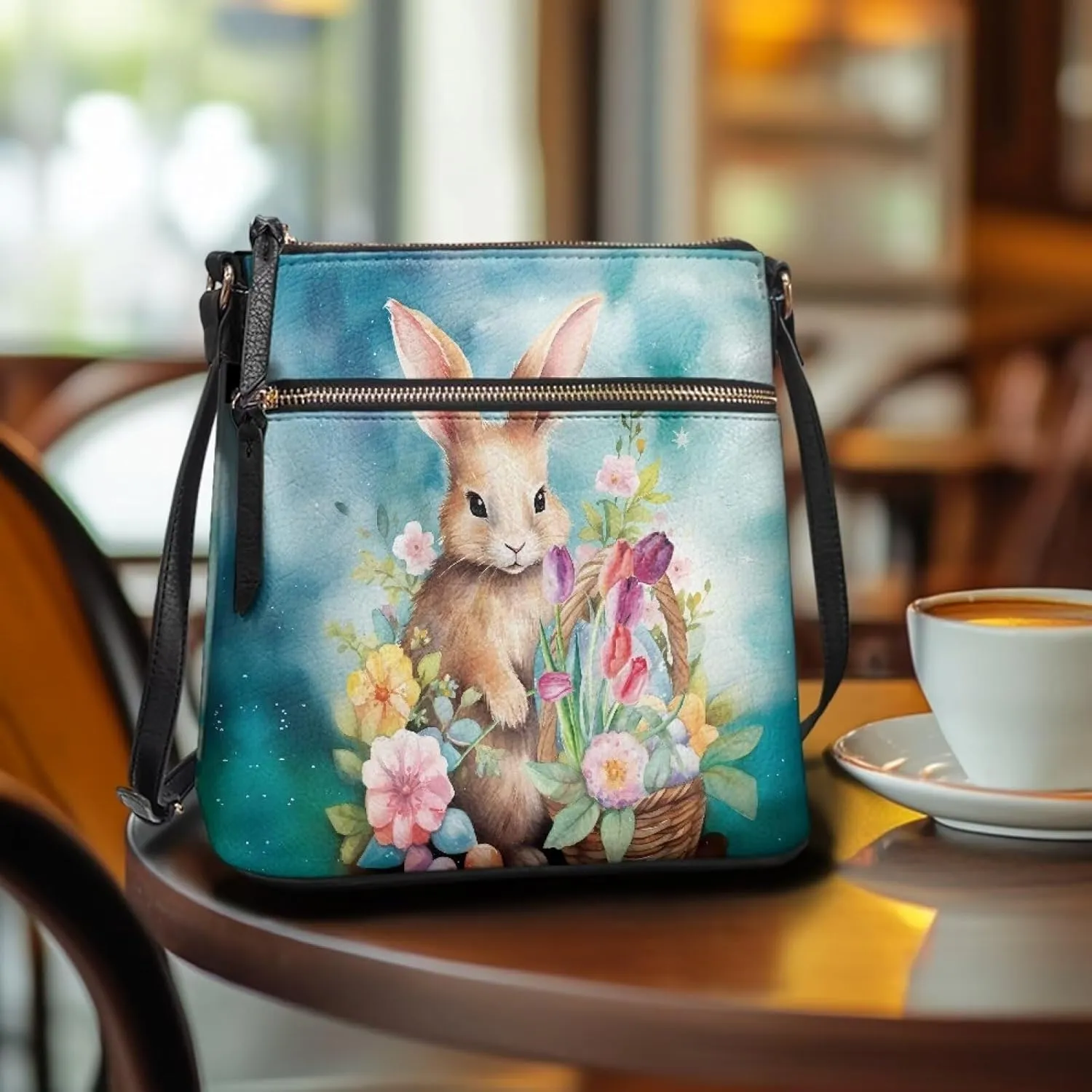 FOR U DESIGNS Travel Crossbody Bags for Women Anti Theft Trendy Shoulder Bags for School Leather Sling Bag