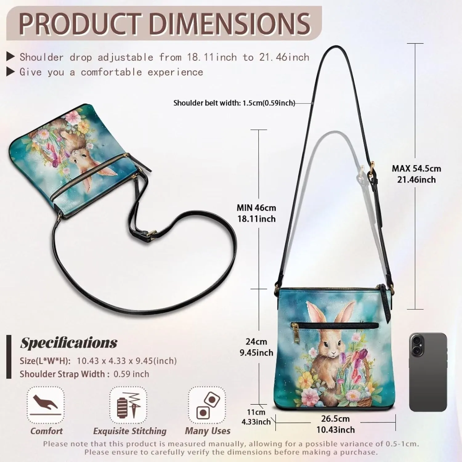 FOR U DESIGNS Travel Crossbody Bags for Women Anti Theft Trendy Shoulder Bags for School Leather Sling Bag