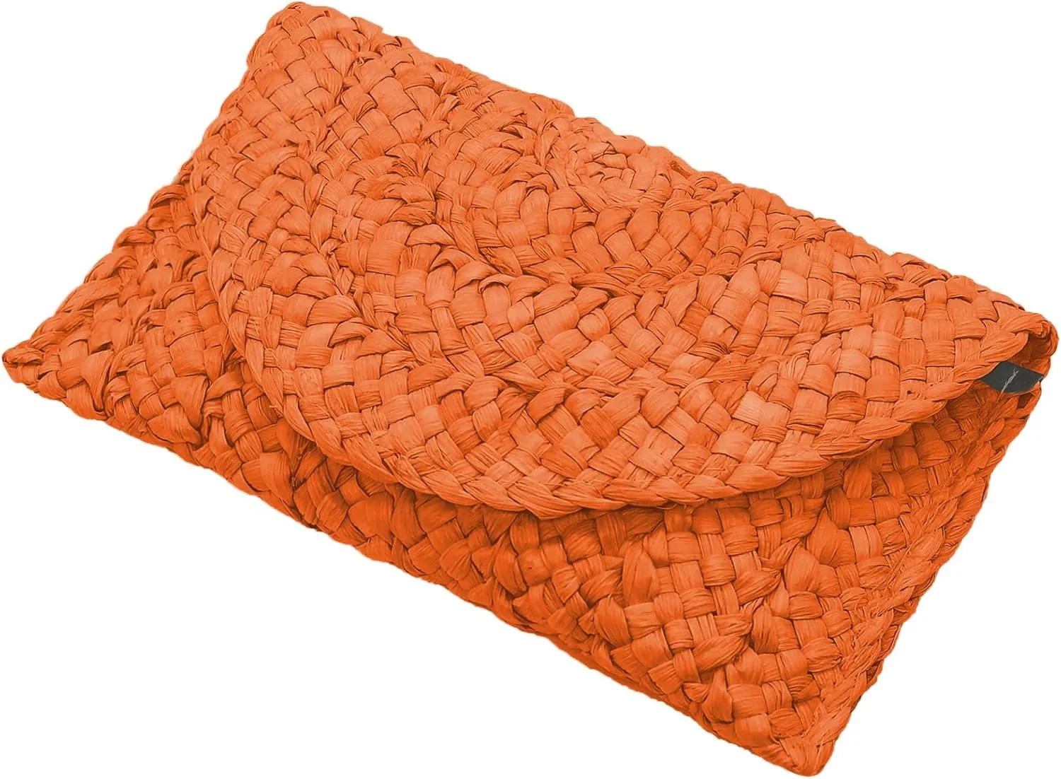 Fozehlad Straw Clutch Purse for Women, Woven Beach Straw Bags for Summer,Rattan Clutch For Girl Vacation
