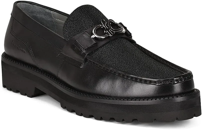 FRANCO CUADRA Men's Moccasin in Genuine Stingray Leather