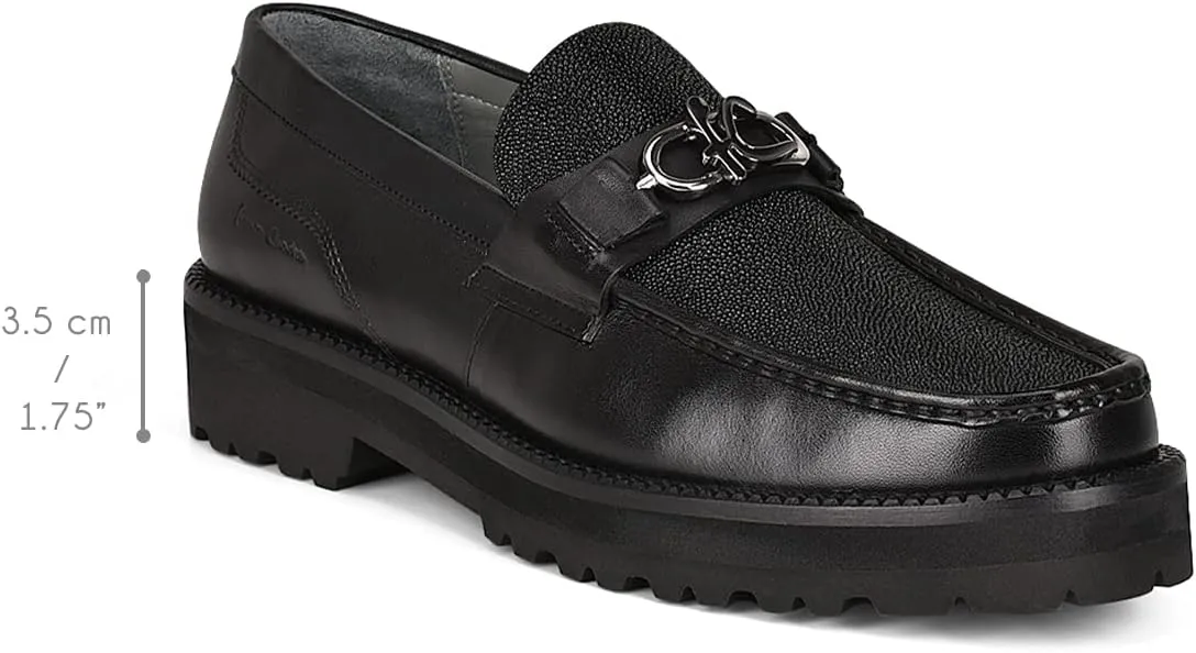 FRANCO CUADRA Men's Moccasin in Genuine Stingray Leather