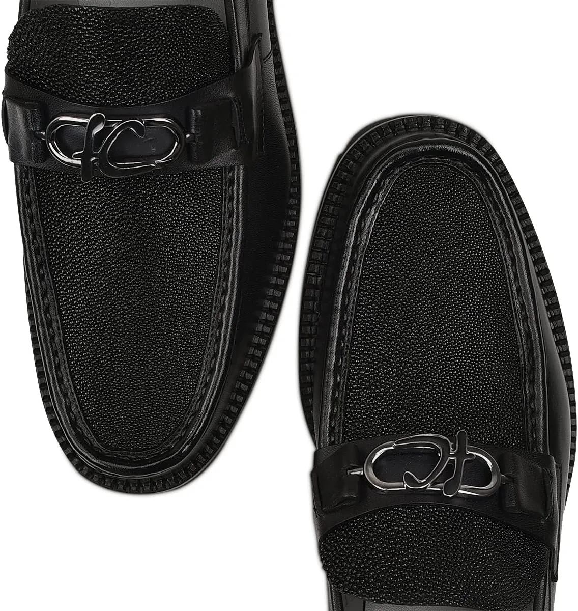 FRANCO CUADRA Men's Moccasin in Genuine Stingray Leather