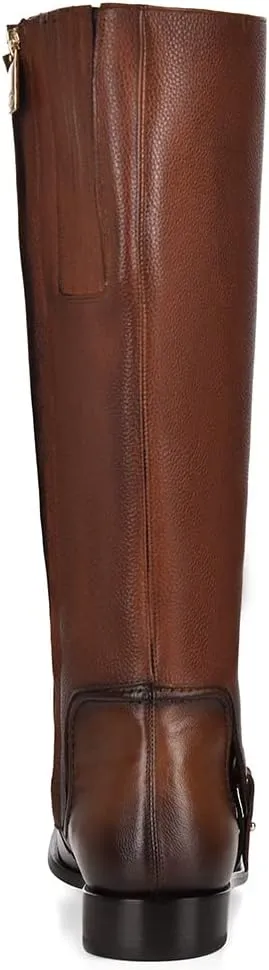 FRANCO CUADRA women's tall boot in genuine leather brown 88TRGRS