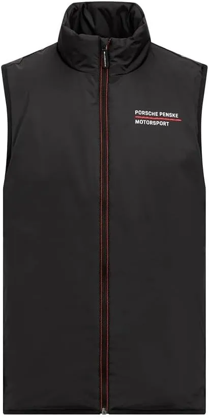 Fuel For Fans Porsche Penske Mens Gilet - Black