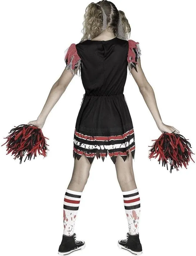 Fun World Girls Zombie Fearleader Costume