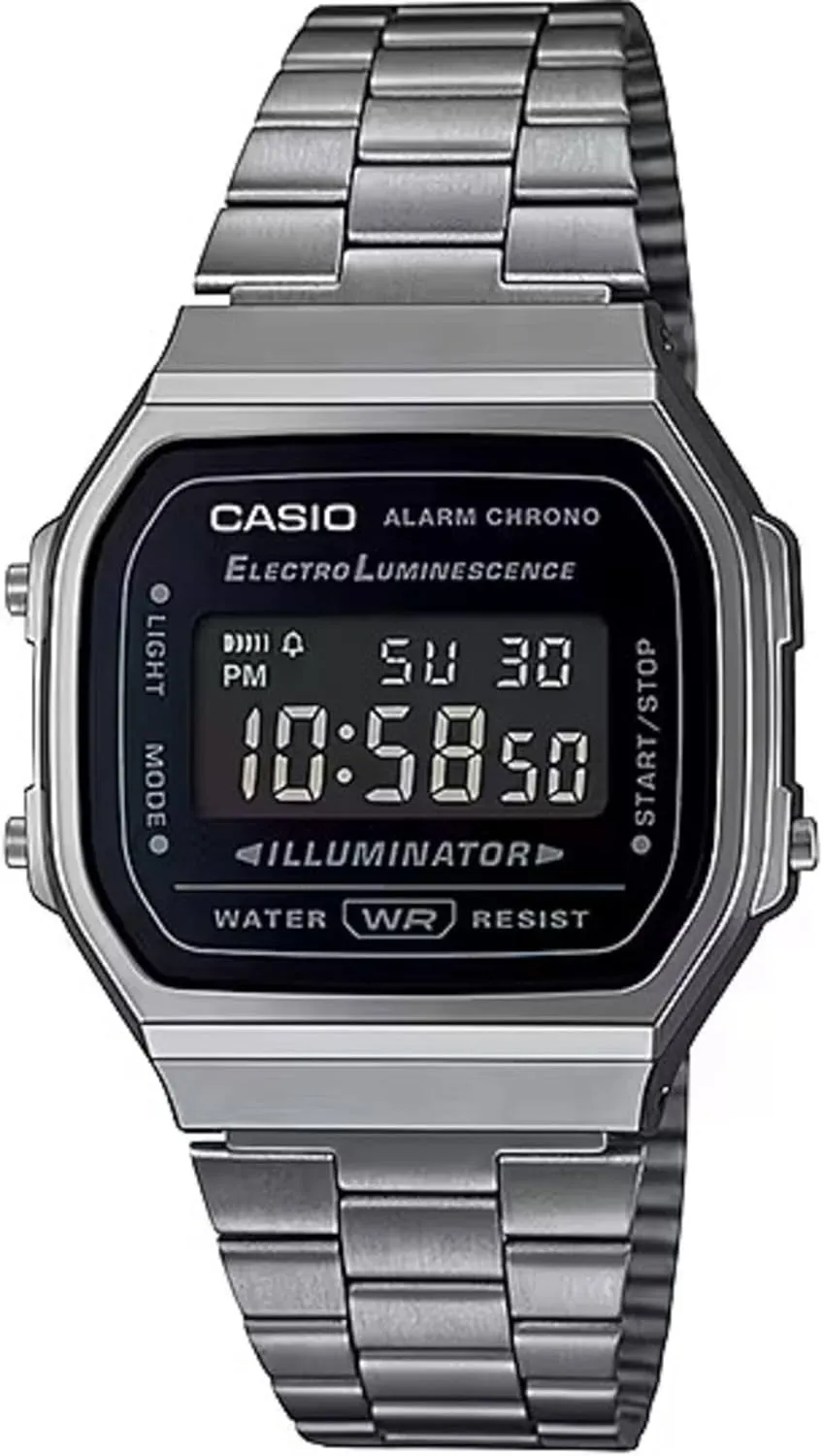 G-Shock A168WGG-1BVT Silver One Size