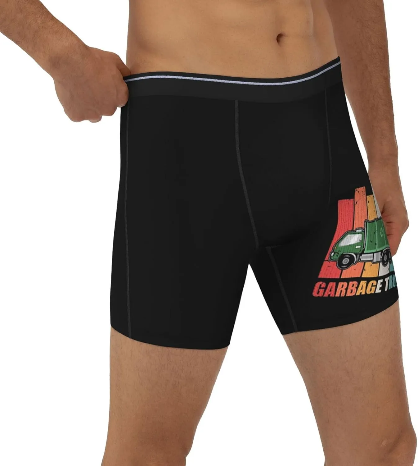 Garbage Truck Trash Men's Underwear Boxer Briefs