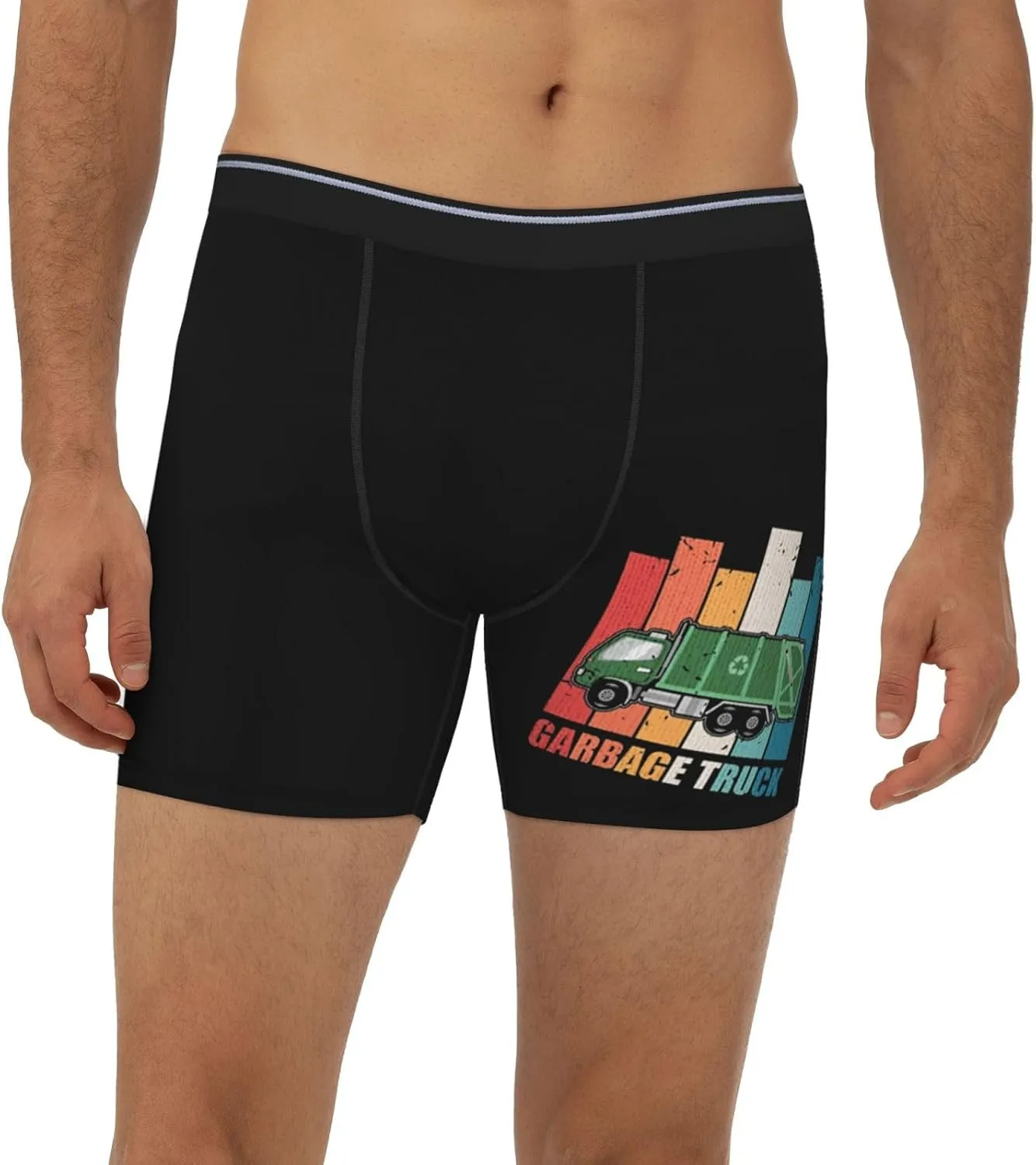 Garbage Truck Trash Men's Underwear Boxer Briefs