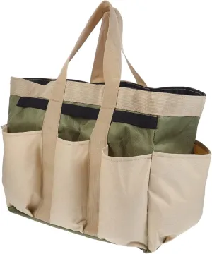 Gardening Tool Storage Bag Oxford Cloth Flower Shovel Bag Multi-pocket Tote for Gardening Tools