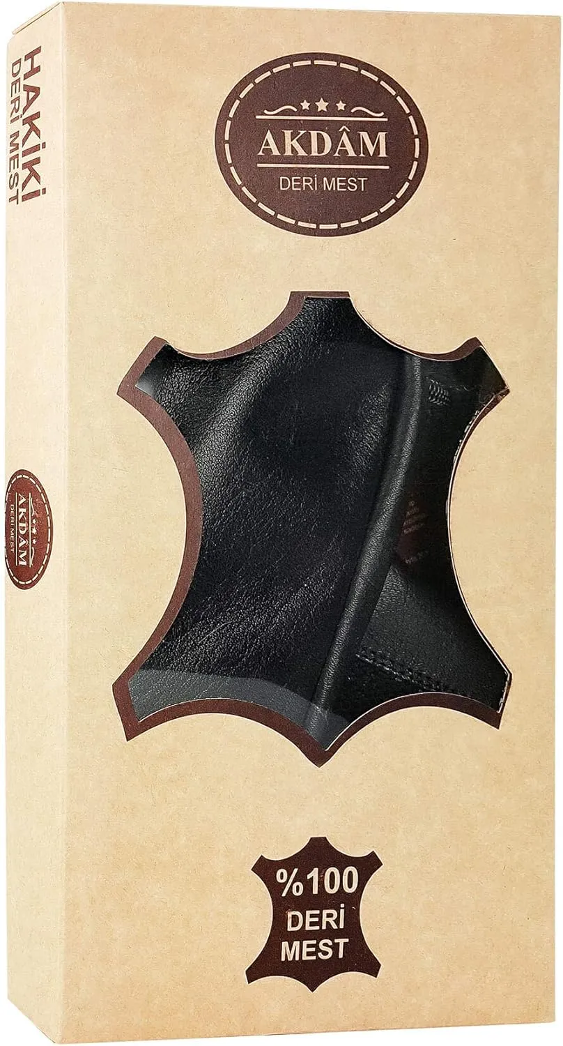 Genuine Halal Leather Zipper Khuffain | Sunnah Khuff Socks for Mosque, Black, Shoe Size: US