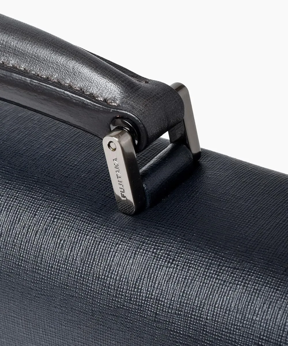 Genuine Leather Briefcase Flap A4 Diamant, Made In Japan, No.621504