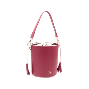 Genuine leather bucket bag, Made in Italy, art. 112613