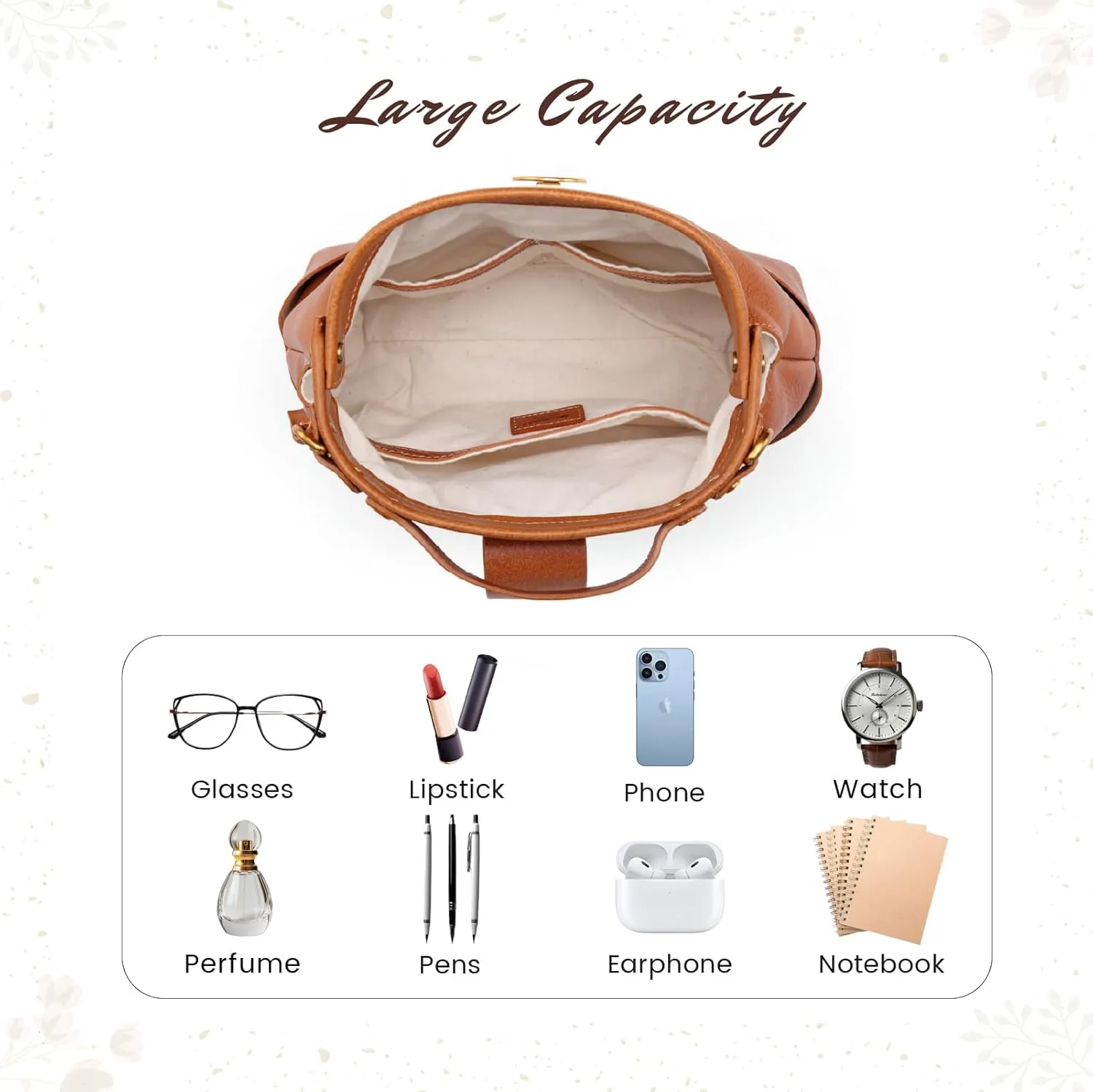 Genuine Leather Gypsy Soul Crossbody Bag