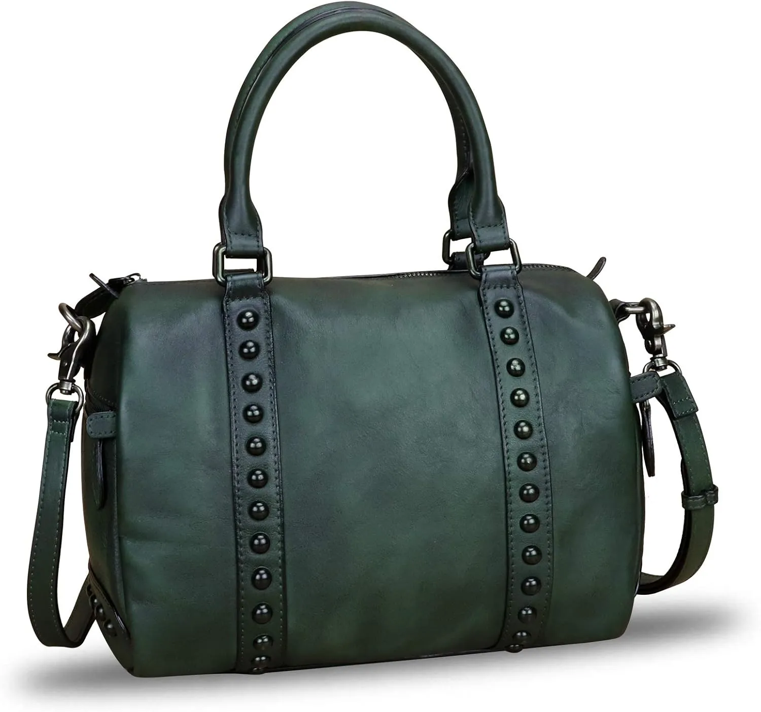 Genuine Leather Handbags for Women Purse Satchel Vintage Handmade Handbag Crossbody Shoulder Bags
