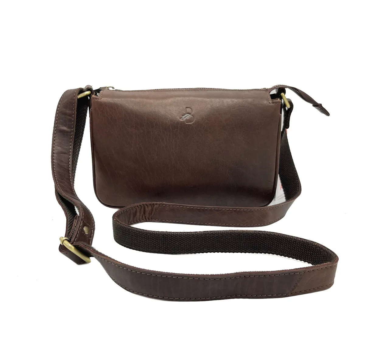 Genuine Leather shoulder bag, Brand Basile,  art. BA3664TI