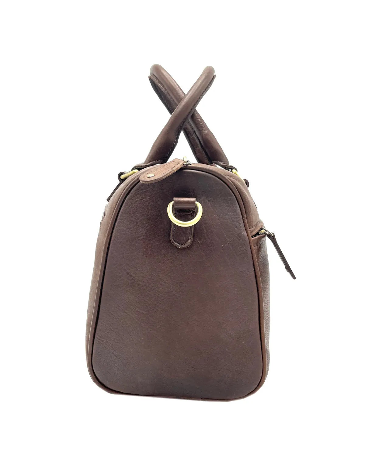 Genuine Leather shoulder bag, Brand Basile,  art. BA3674DX.392