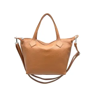 Genuine leather shoulder bag, Made in Italy, art. 112536