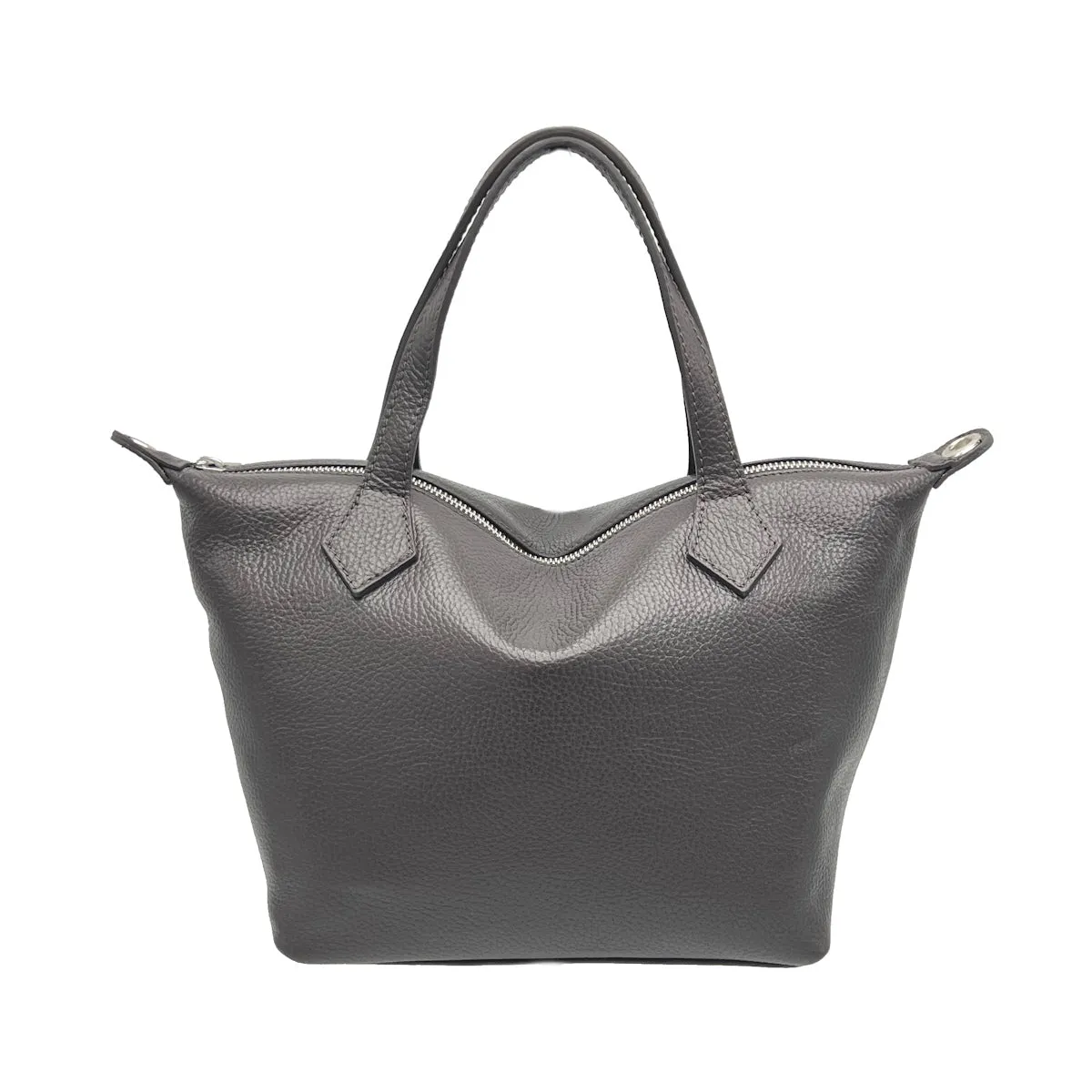 Genuine leather shoulder bag, Made in Italy, art. 112536