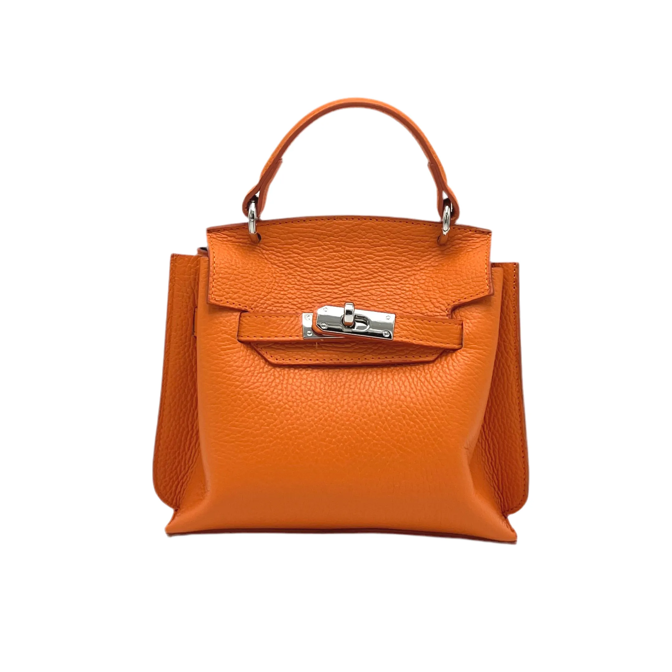 Genuine leather shoulder bag, Made in Italy, art. 112584