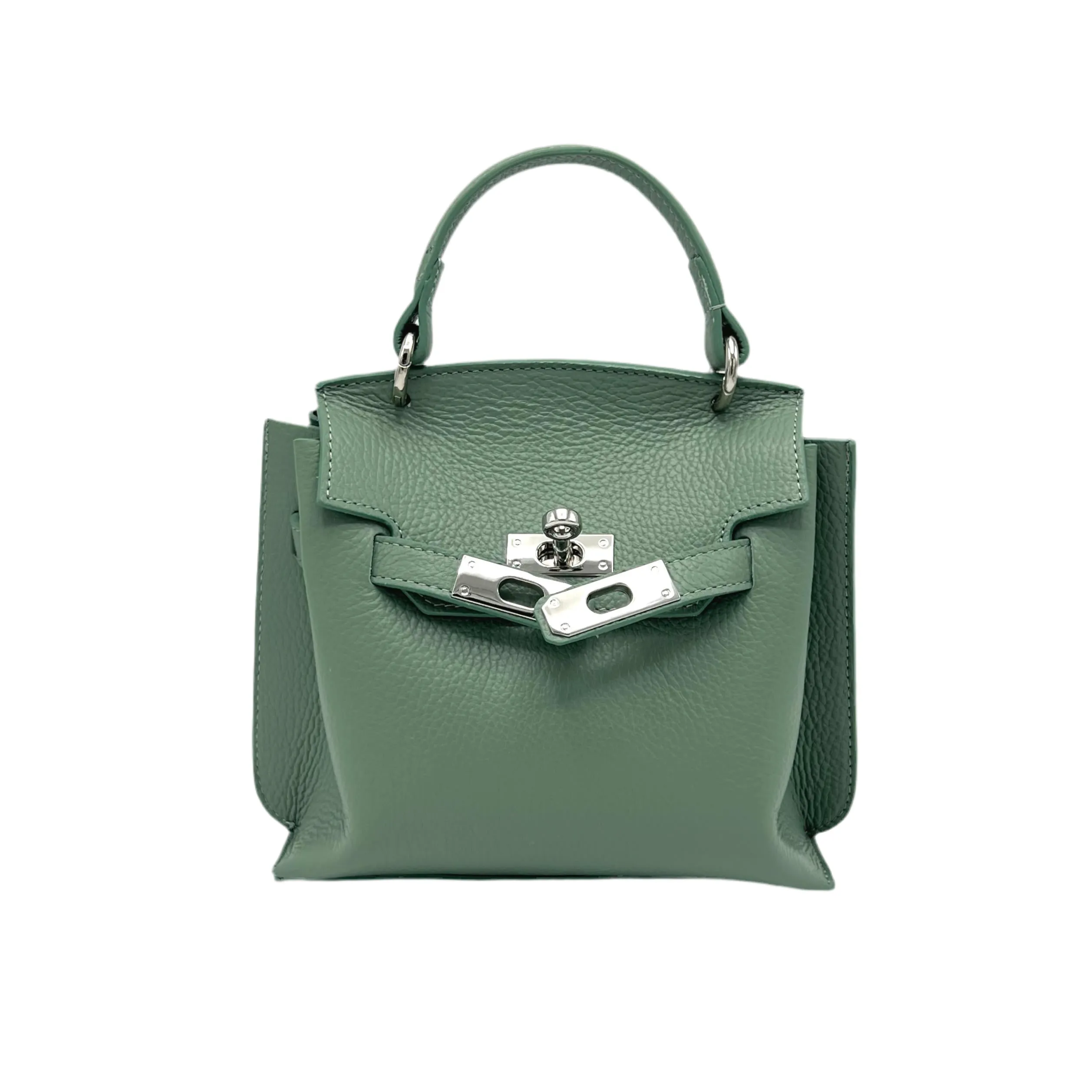 Genuine leather shoulder bag, Made in Italy, art. 112584
