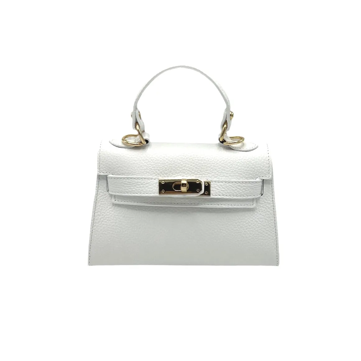 Genuine leather shoulder bag, Made in Italy, art. 112609