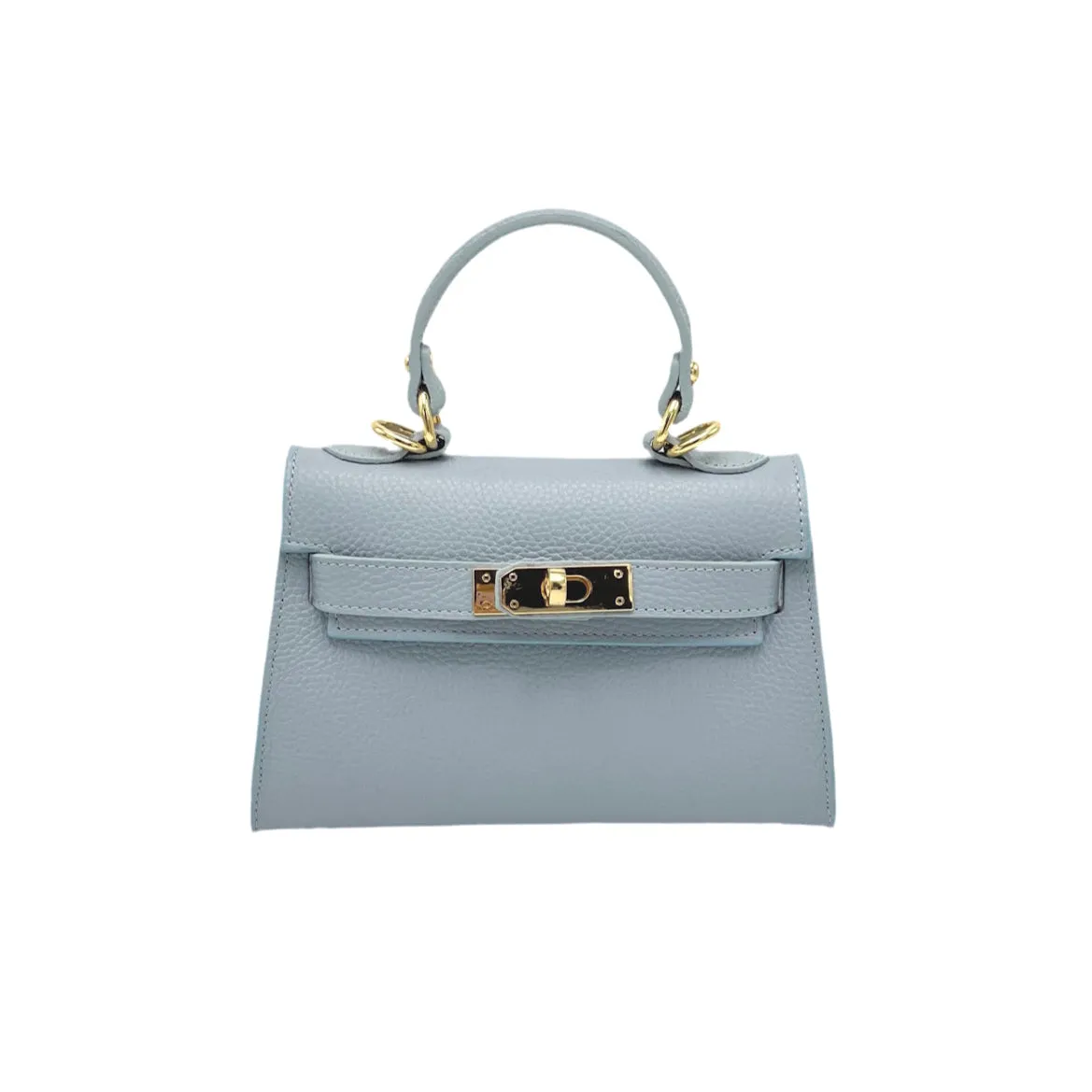 Genuine leather shoulder bag, Made in Italy, art. 112609