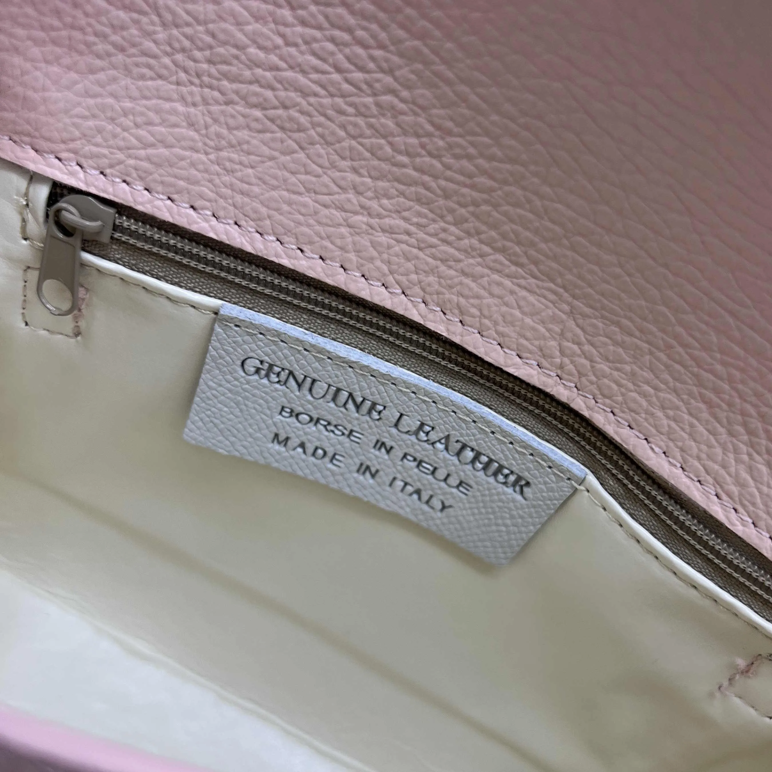 Genuine leather shoulder bag, Made in Italy, art. 112609