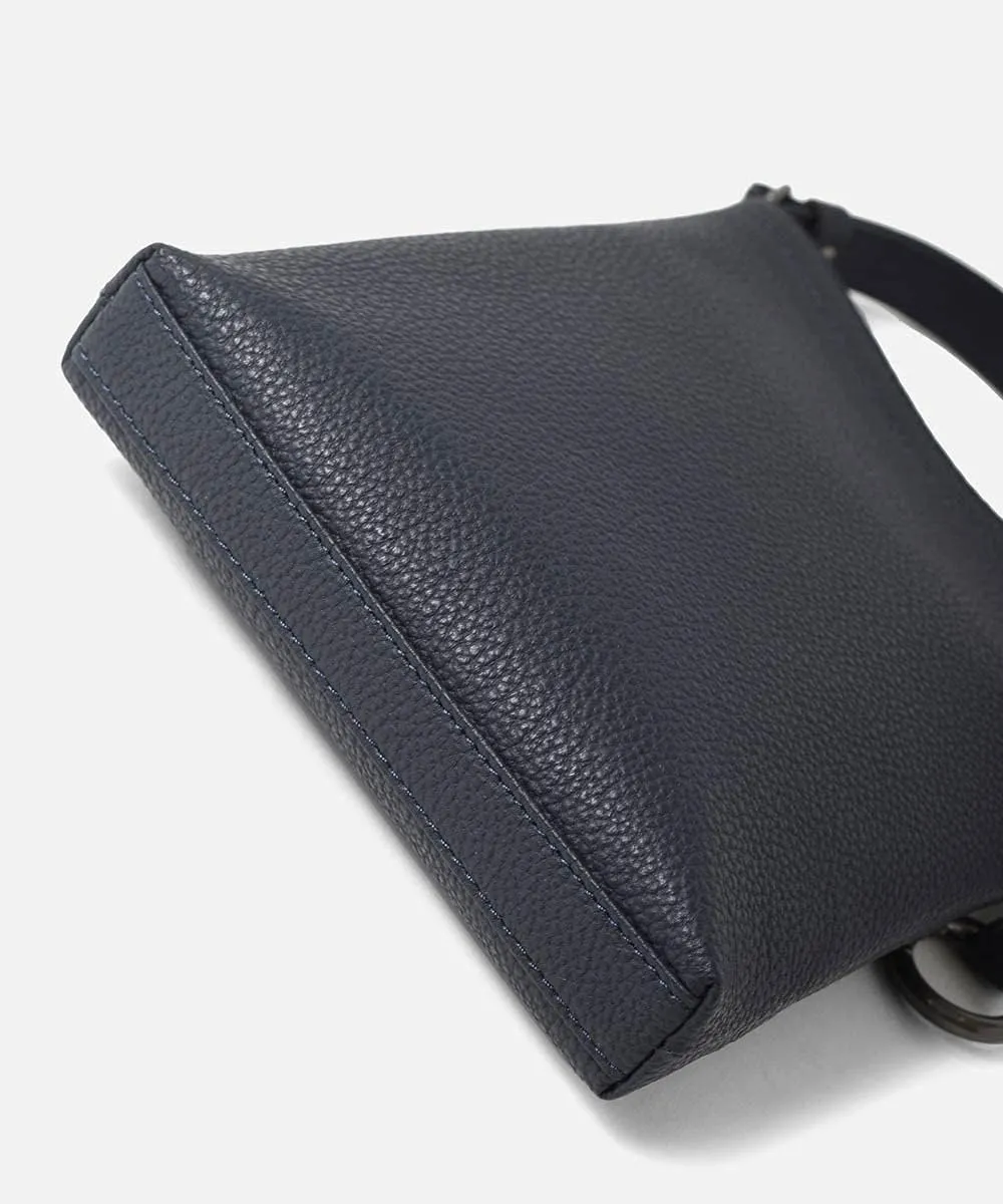 Genuine Leather Small Shoulder Bag, Made In Japan, No.664101