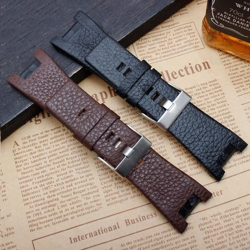 Genuine Leather Watchband For Diesel DZ1216 DZ1273 DZ4246 DZ4247DZ287 Watch Strap Wristwatches Bracelet