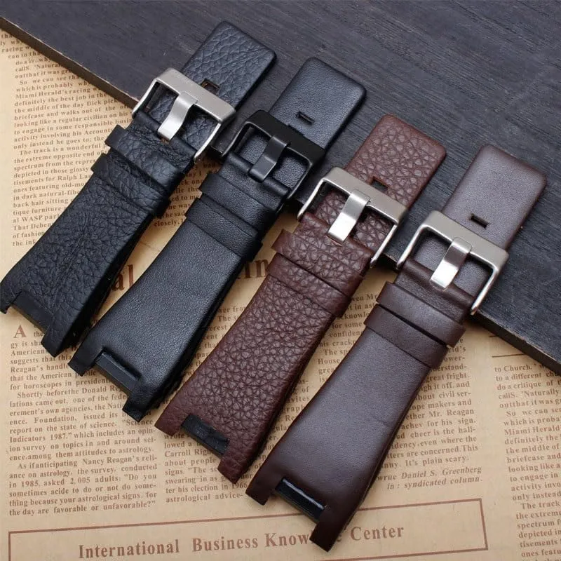 Genuine Leather Watchband For Diesel DZ1216 DZ1273 DZ4246 DZ4247DZ287 Watch Strap Wristwatches Bracelet