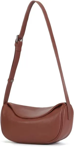 Genuine Mini Leather Crossbody Bags for Women Small Designer Cell Phone Bag Wallet Purses Adjustable Strap