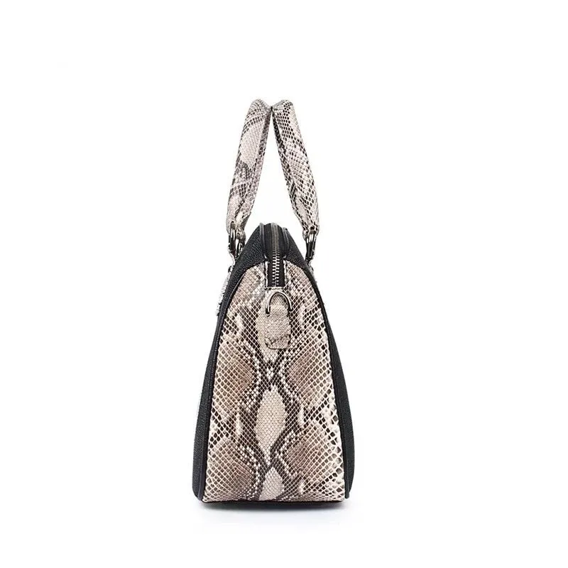 GENUINE PYTHON AND STINGRAY HANDBAG "FUEL"