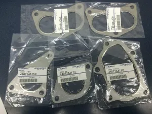 Genuine Subaru Exhaust Gasket Kit Turbo Manifolds Up Down Pipe WRX STI XT GT OEM
