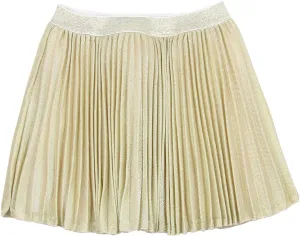 Girls' Spun Gold Plisse Skirt, Sizes 4-12 - 8