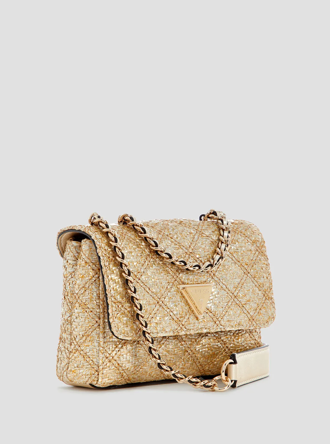 Gold Giully Mini Convertible Crossbody Bag