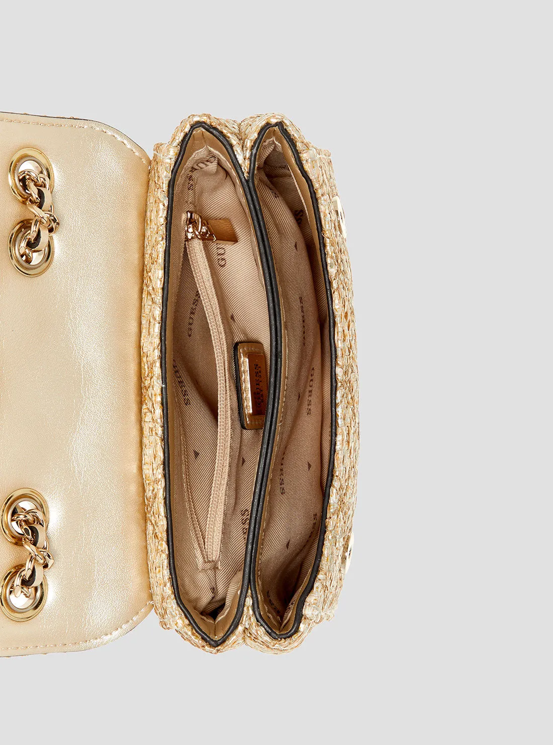 Gold Giully Mini Convertible Crossbody Bag