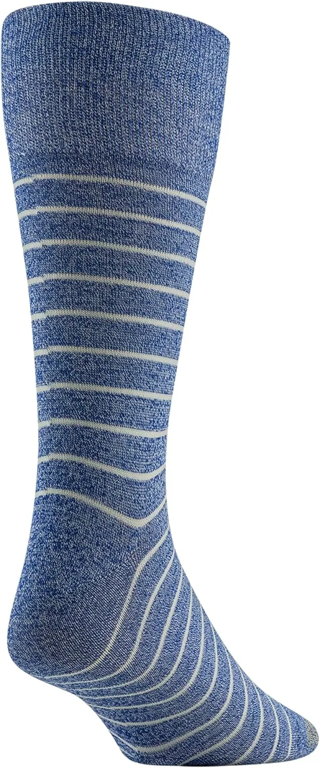 GOLDTOE Men's Cambridge Crew Socks, 6-Pairs