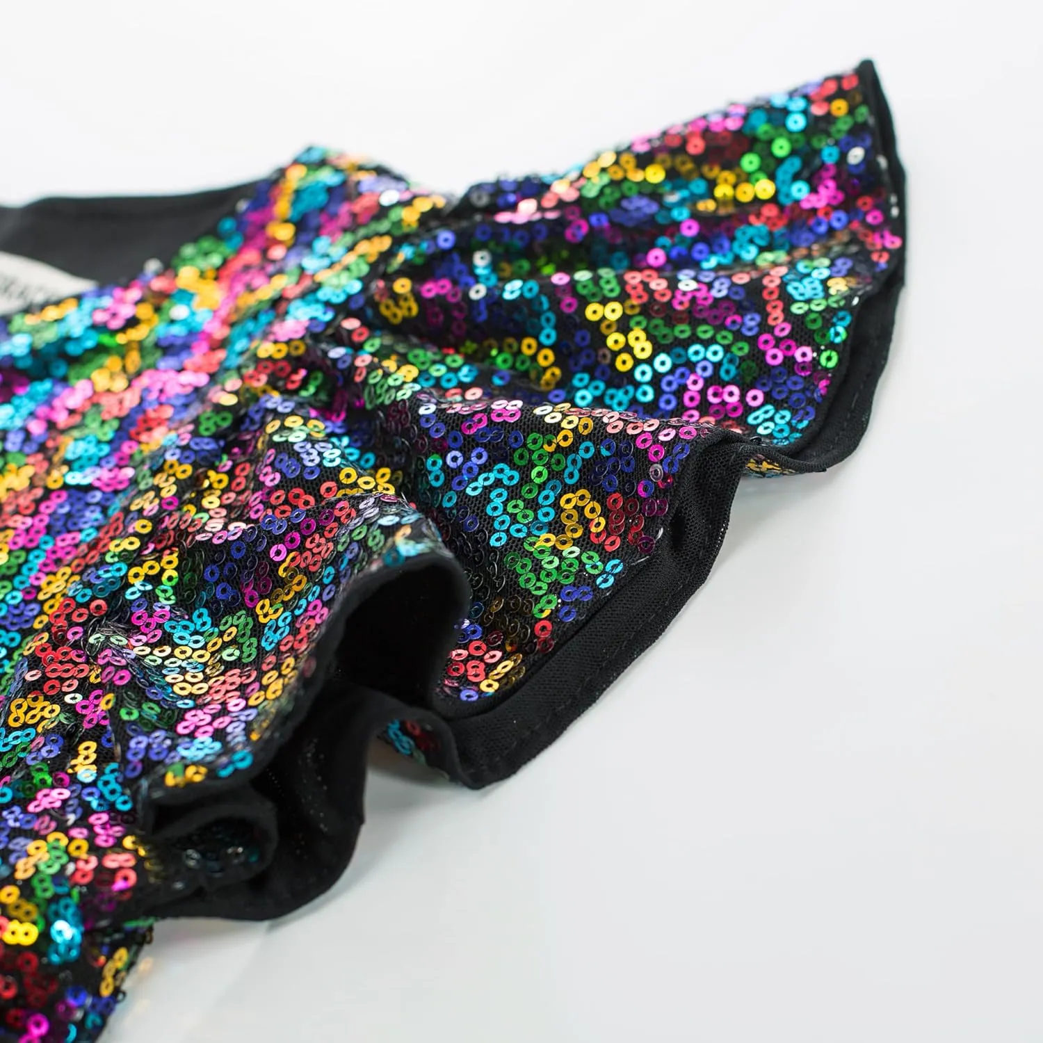 GRACE KARIN Girls Party Dress Sequin Formal Fancy Birthday Dress for Girls Prom Ruffle Midi Dress 5-14Years