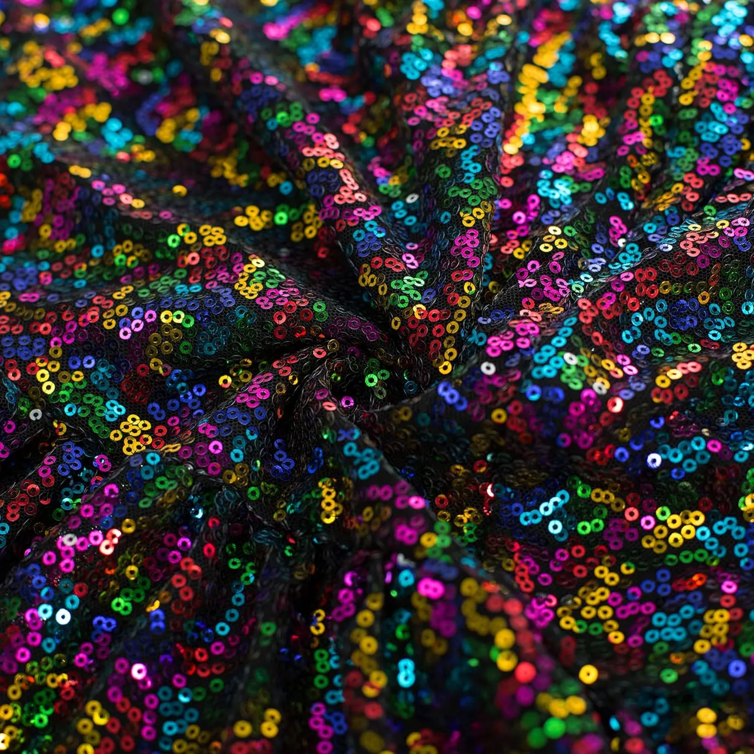 GRACE KARIN Girls Party Dress Sequin Formal Fancy Birthday Dress for Girls Prom Ruffle Midi Dress 5-14Years