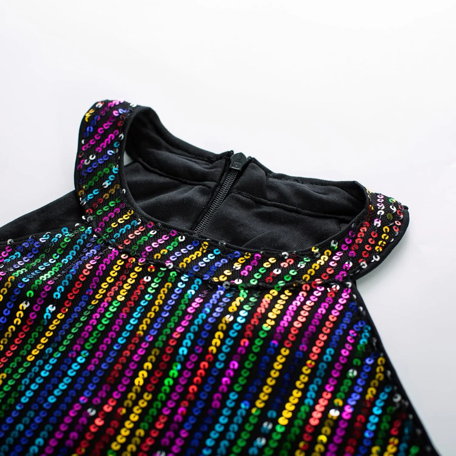 GRACE KARIN Girls Sequin Dress Formal Party Elegant Fancy Girls Maxi Long Dress for 5-14Y
